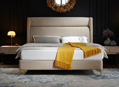 Doppelbett Schlafzimmer Hotel Ehe Luxus Bett 2x Nachttisch 3tlg. Set Betten Neu